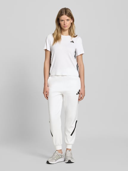 adidas Sportswear Sweatpants mit elastischem Bund und Tunnelzug Weiss 1