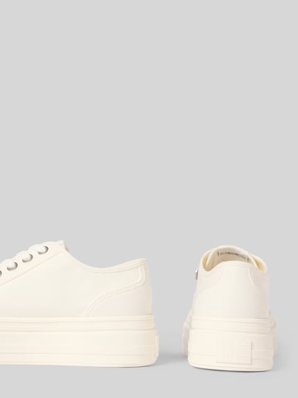 Tommy Jeans Sneaker Low mit Plateau Ecru 2