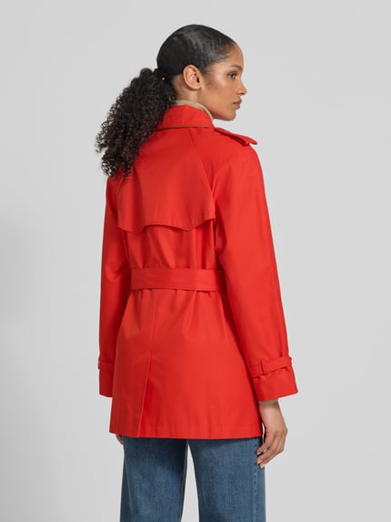 Lauren Ralph Lauren Trenchcoat met schoudertrensjes en riem Oranje - 5