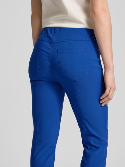 Stehmann Spodnie o skróconym kroju slim fit model ‘IGOR’ Niebieski 3