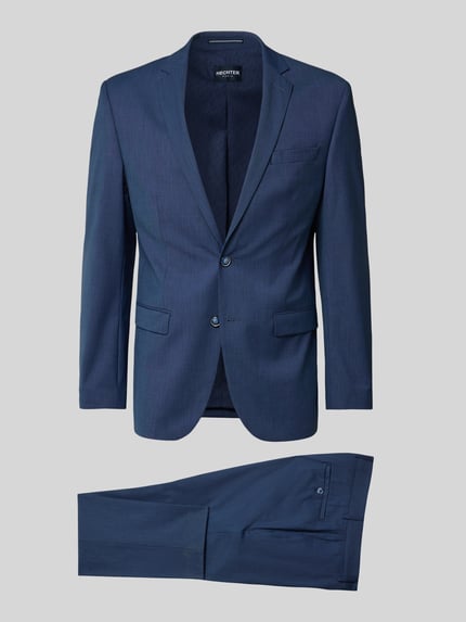 Regular fit colbert met scheerwol-aandeel Shop The Look MANNEQUINE