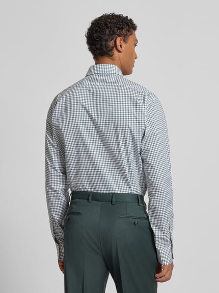Polo Ralph Lauren Koszula biznesowa o kroju regular fit z kołnierzykiem typu kent Zielony 5