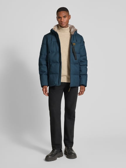 PME Legend Regular Fit Steppjacke mit Viskose-Anteil Modell 'YET' Marine 1