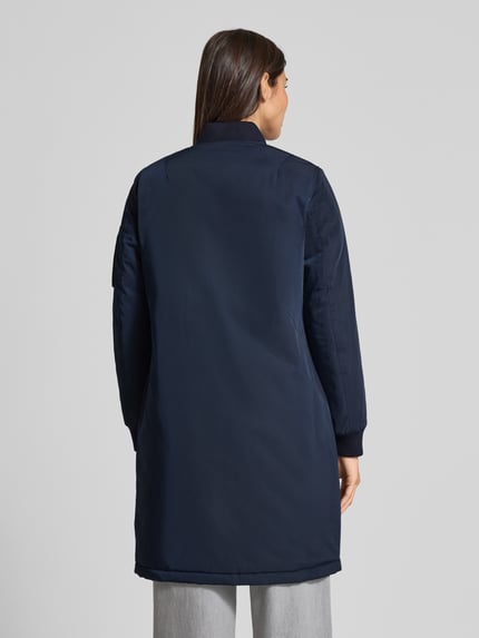 Original Bombers Parka met opstaande kraag en tweewegsritssluiting Marineblauw - 5