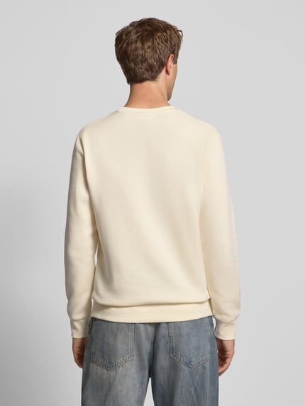 JACK & JONES Sweatshirt mit Label-Print Modell 'MAKOTO' Offwhite 5