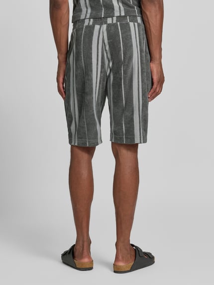 Tom Tailor Relaxed Fit Shorts aus Baumwoll-Mix Oliv 5