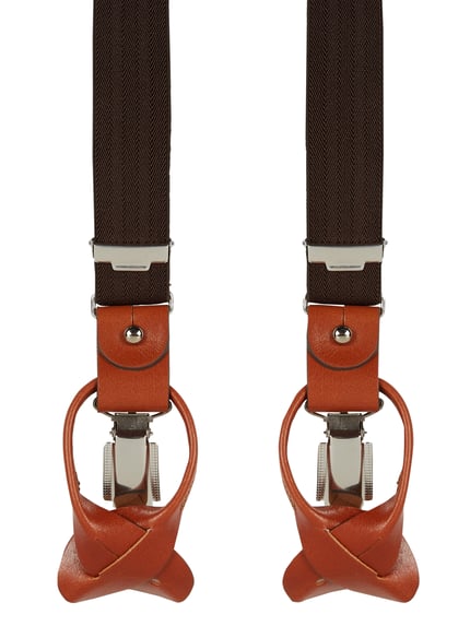 LLOYD Men's Belts Szelki typu Y Średniobrązowy 2