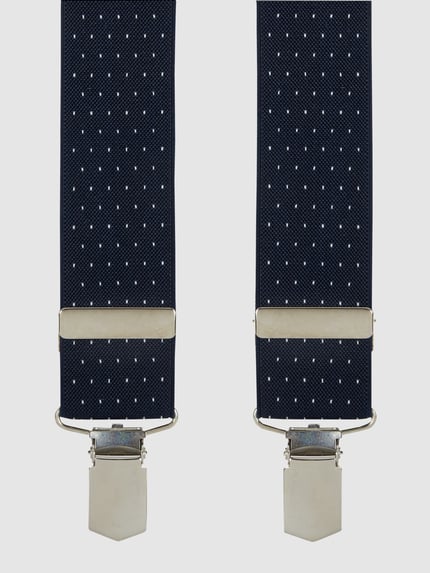 LLOYD Men's Belts Hosenträger in X-Form Marine 1