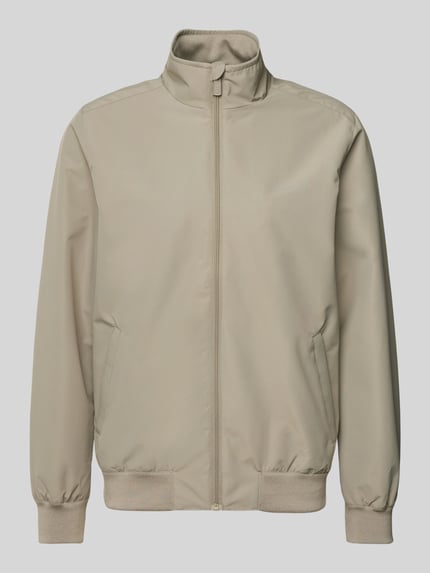 Mazine Blouson mit Stehkragen Hellgrau 2