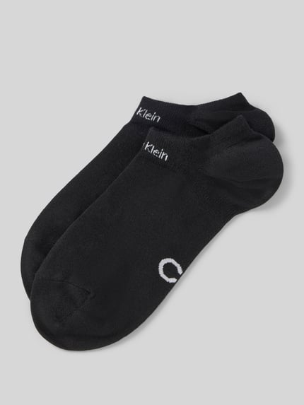 Produktfoto, Sneakersocke met COOLMAX®-vezels Model 'LEANNE' van Calvin Klein, dames, materiaalmix met stretch, nauwsluitend, labeldetails.