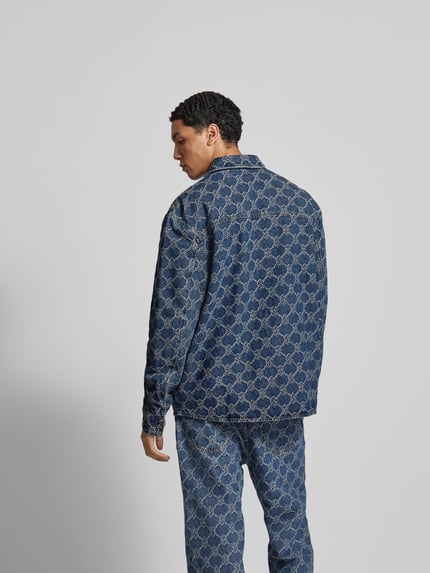 DAILY PAPER Jeanshemd mit Druckknopfleiste Dunkelblau 5
