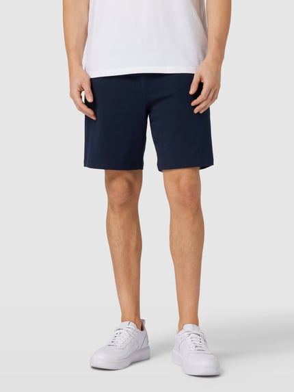 BOSS Sweatpants mit Label-Stitching Modell 'Mix&Match' Dunkelblau 4