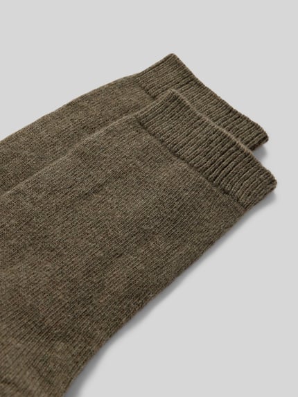 FALKE Sokken met hoogwaardige mix van wol en kasjmier, model 'COSY WOOL' Olijfgroen - 2