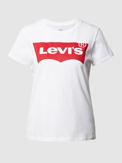 Levi's® Batwing Tee - T-Shirt mit Logo-Print  Weiss 2
