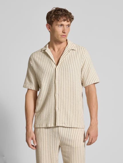 Les Deux Regular Fit Freizeithemd mit Reverskragen Offwhite 4