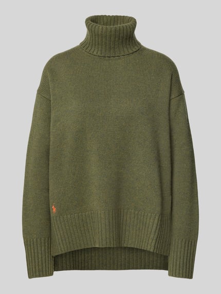 Polo Ralph Lauren Strickpullover mit Rollkragen Gruen 2