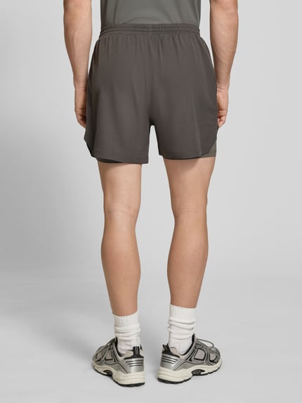 HALO Shorts in 2-in-1-look Antraciet - 5