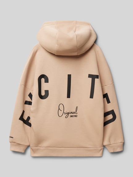 Cars Jeans Oversized Hoodie mit Kapuze Modell 'KELLY' Sand 3