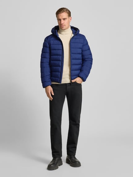 ECOALF Steppjacke mit Zweiwege-Reißverschluss Modell 'ASPENALF' Royal 1