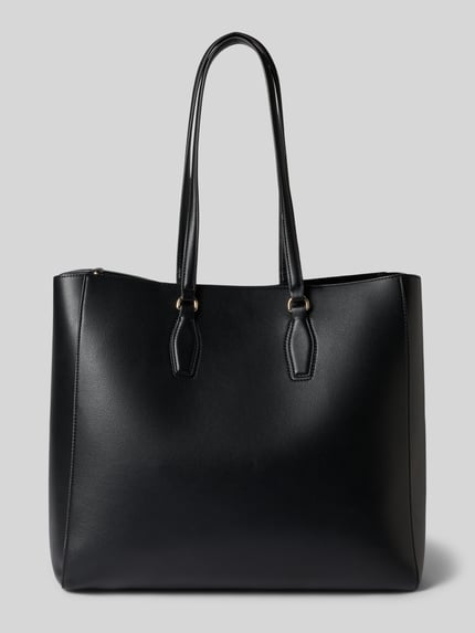 BOSS Shopper mit Logo-Detail Modell 'Sandy New Tote' Black 4