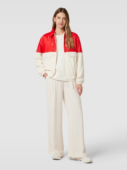 Tommy Hilfiger Bomberka dwukolorowa model ‘TERRY’ Czerwony 1
