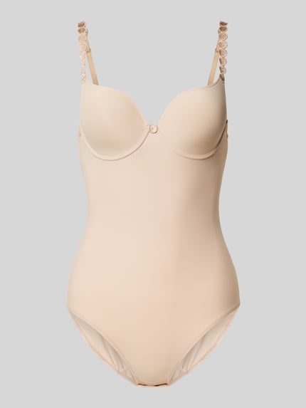 Marie Jo Body mit Herz-Ausschnitt Modell 'Tom' Beige 1