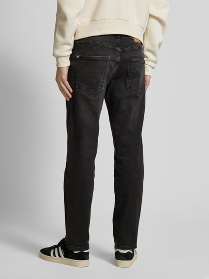 REVIEW Essentials slim fit jeans Zwart - 5