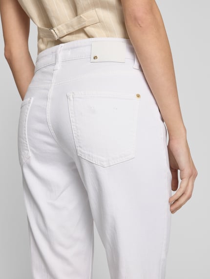 CAMBIO Bootcut Jeans im 5-Pocket-Design Modell 'PARIS' Weiss 3