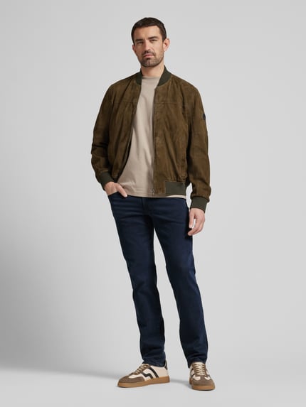 Brax Jeansy o kroju regular fit z 5 kieszeni model 'CADIZ' Ciemnoniebieski 1