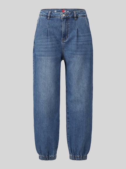 Buena Vista Barrel Jeans aus Baumwoll-Mix Hellblau 2