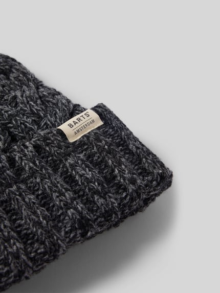 Barts Beanie mit Label-Detail Modell 'Kaen' BLACK 2