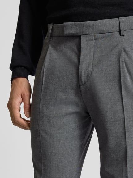 CINQUE Regular fit stoffen broek met Franse steekzakken model 'CiSalto' Middengrijs - 3