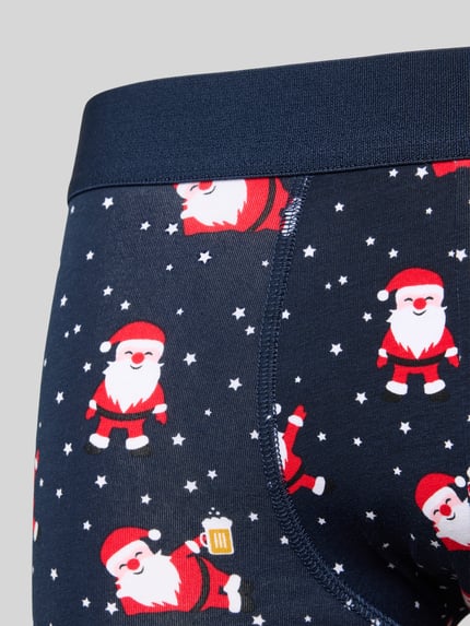 Christian Berg Men Trunks im Allover-Look im 2er-Pack Rot 2