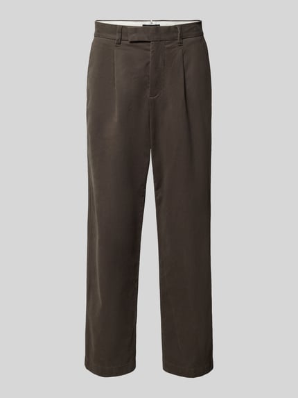 Weite Hose aus Baumwoll-Mix Modell 'Mossbo' Shop The Look MANNEQUINE