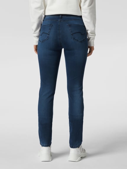 ANGELS Bootcut jeans met contrastnaden, model 'CICI' Donkerblauw - 5