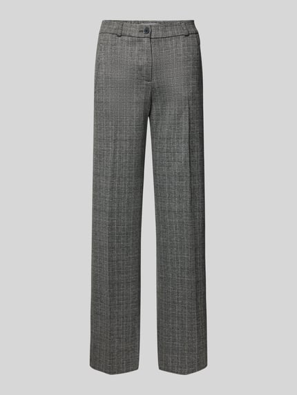Raphaela By Brax Stoffen broek met achterzakken Antraciet - 2