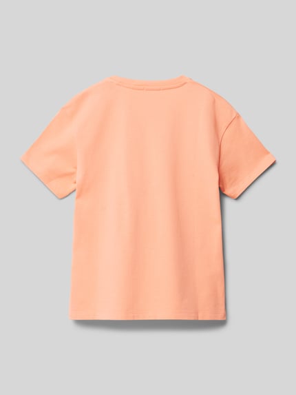 Tom Tailor T-Shirt mit Motiv-Print Apricot 3