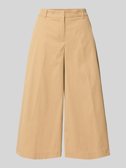 Produktfoto, Regular Fit Culotte aus Baumwoll-Mix Modell 'MELLI' von Brax, efekt: jednolity kolor, wykończenie materiału: popelina, mieszanka bawełny