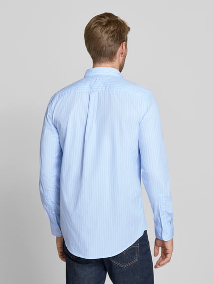 Tommy Hilfiger Body Fit Freizeithemd aus reiner Baumwolle Bleu 5