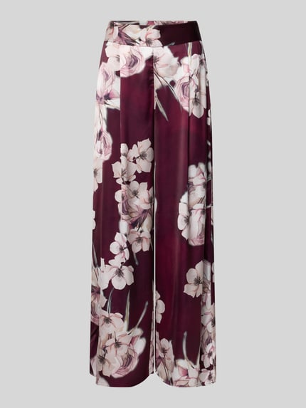 Stoffen broek met naadritssluiting Shop The Look MANNEQUINE