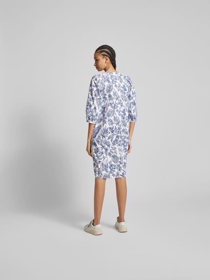 Juvia Tuniekjurk met all-over motief Wit - 5