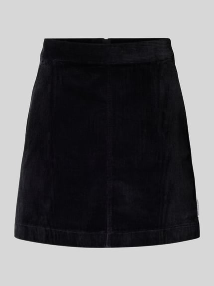 Marc O'Polo DENIM Regular Fit Mini-Rock aus Baumwoll-Mix Black 2