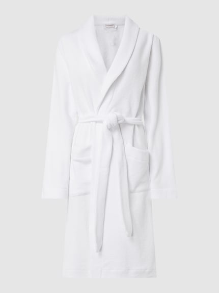 HANRO Bademantel aus Frottee Modell Robe Selection Weiss 2