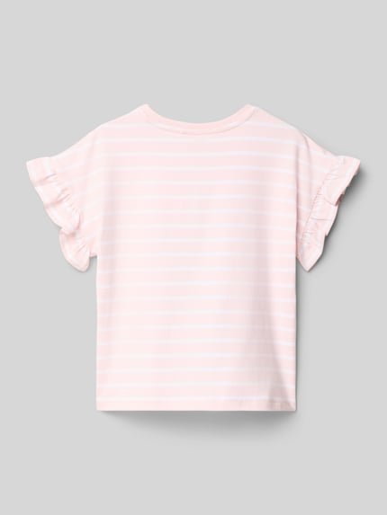 NAME IT T-Shirt mit Rundhalsausschnitt Modell 'JADEY' Rosa 3