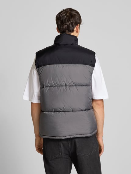 REVIEW Bodywarmer met opstaande kraag Donkergrijs - 5