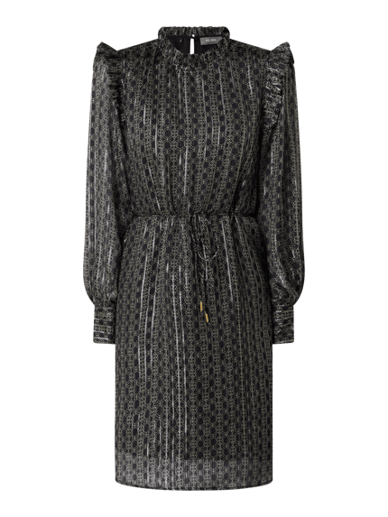 MOS MOSH Kleid mit Effektgarn Modell 'Randi' Black 2