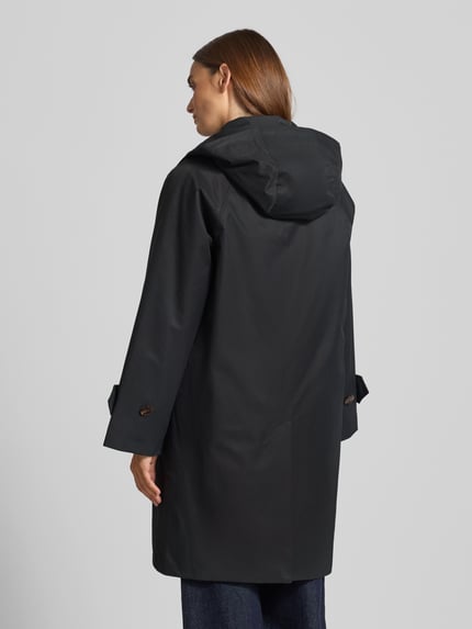 Barbour Płaszcz funkcyjny o kroju regular fit z mieszanki bawełny model „SADIE” Czarny 5