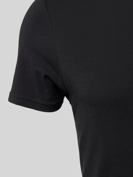 JOOP! COLLECTION T-Shirt mit V-Ausschnitt im 2er-Pack BLACK 2