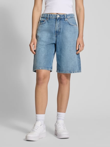Weekday Regular Fit Jeansshorts im 5-Pocket-Design Modell 'MONTEREY' Jeansblau 4