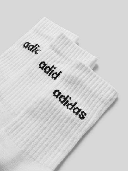 adidas Sportswear Sokken met geborduurd label in een set van 3 paar Wit - 2